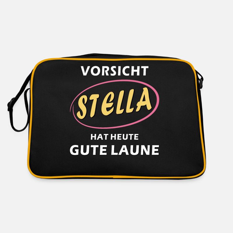 CAUTION: STELLA IS IN A GOOD MOOD Retro Bag
