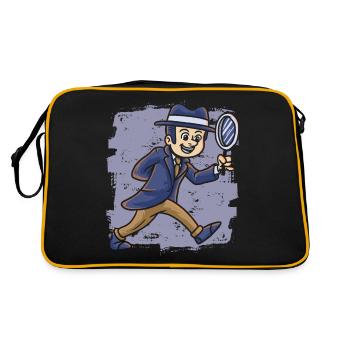 Service Agent Officer Detective - Retro Bag - black/gold - Back