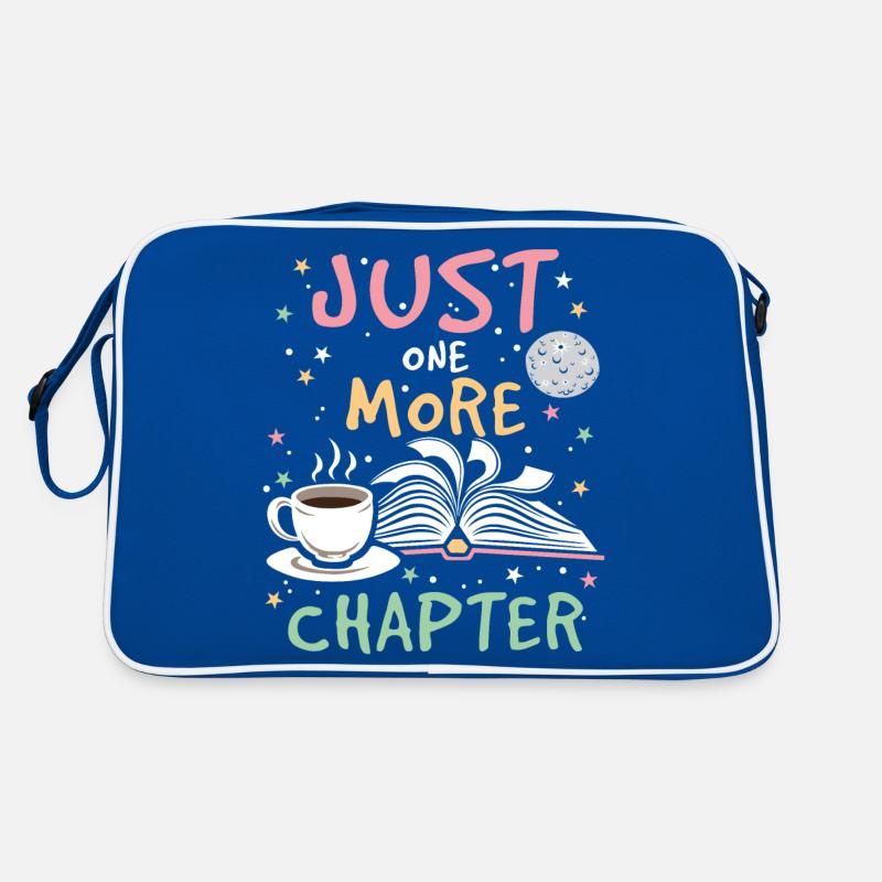 Book Nerd Ein Kapitel Lesung Retro Tasche