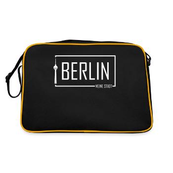 Berlin My City Berlin - Retro Bag - black/gold - Back