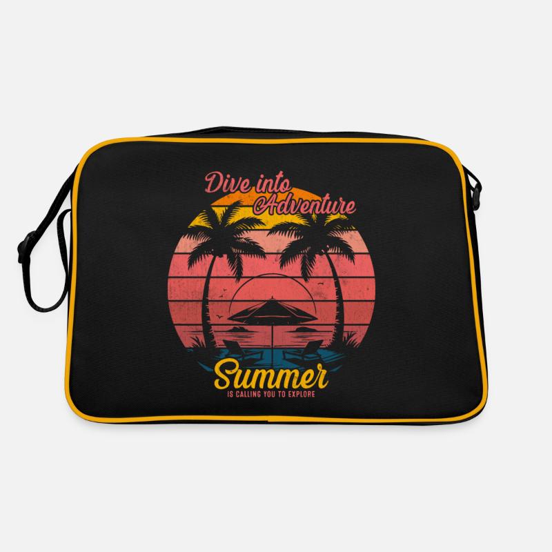 Plongez dans l’aventure ; L’été vous appelle à expl Sac Retro