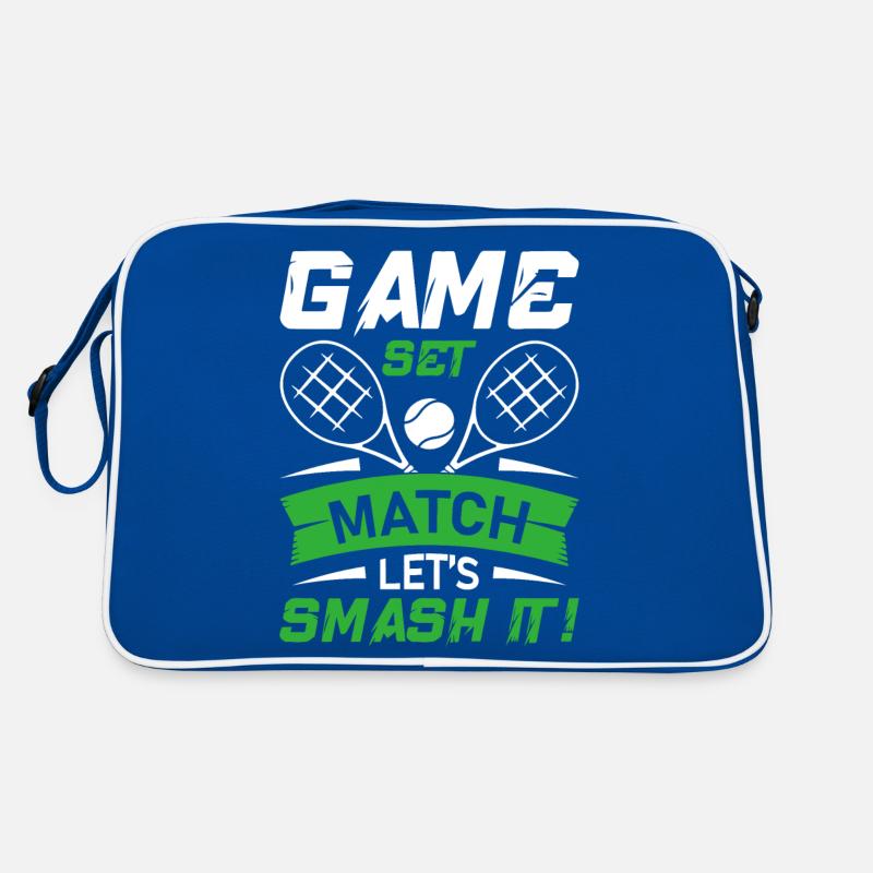 Jeu, set, match - Écrasons-le ! Sac Retro