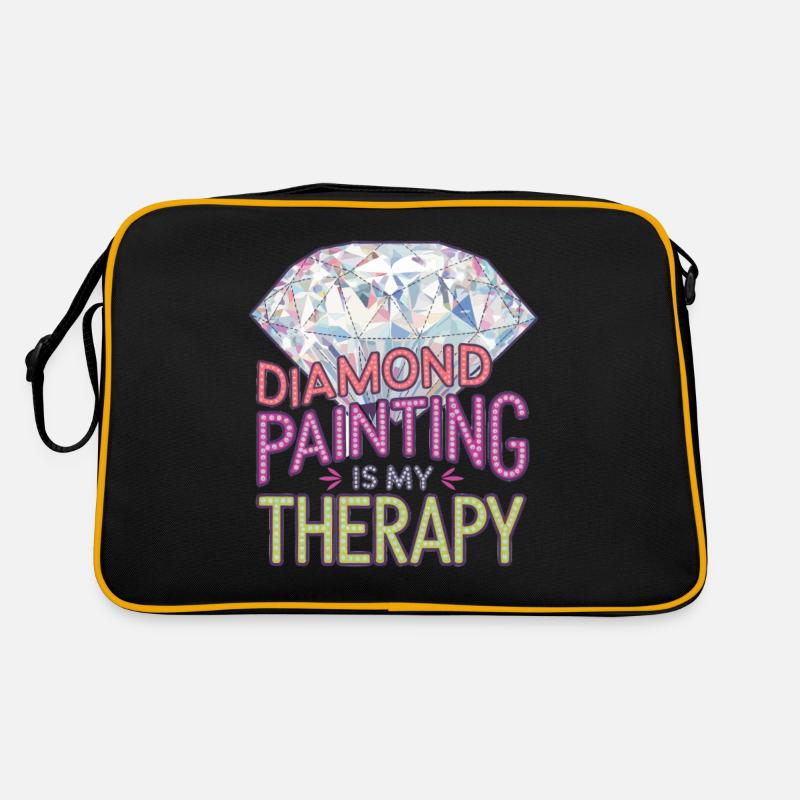 Diamond Painting Diamond Painter Retro Tasche