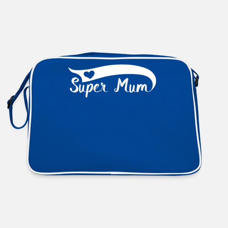 Mama Mama Super Mama Muttertag Retro Tasche