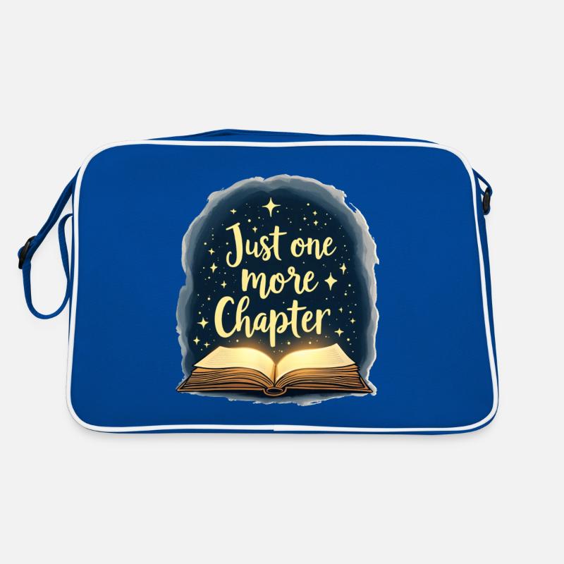 NUR NOCH EIN KAPITEL Retro Tasche