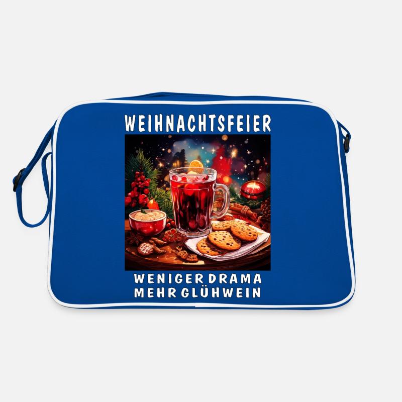 FÊTE DE NOËL MOINS DE DRAME Sac Retro