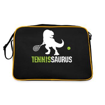 Sport Racket Tennissaurus Racquet Tennis - Retro Bag - black/gold - Back