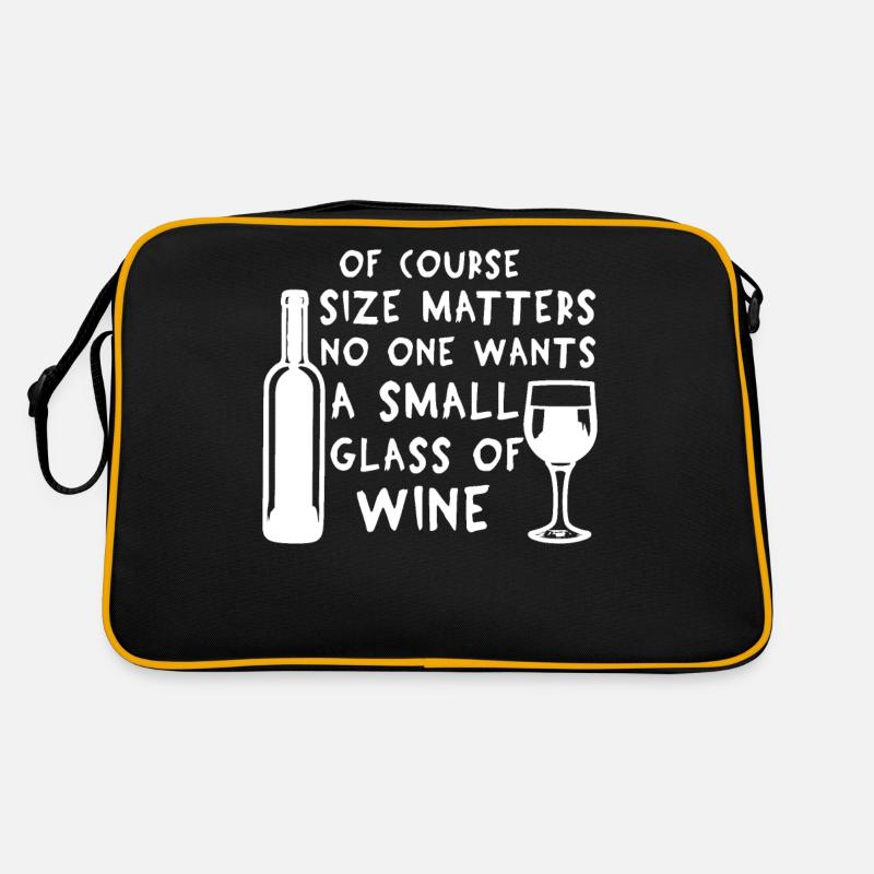 Cocktail No One Wants A Small Glass Wine Retro Bag