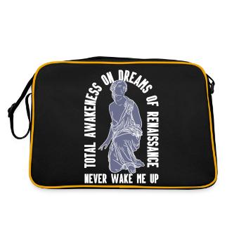 Dreams Of Renaissance Greek Mythology - Retro Bag - black/gold - Back