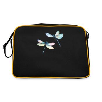 Libelle Duo Dragonfly Duo - Retro Bag - black/gold - Back