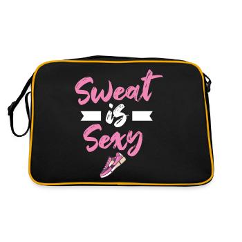 Sprinter Sweat est un jogging sexy - Sac Retro - noir/or - Dos