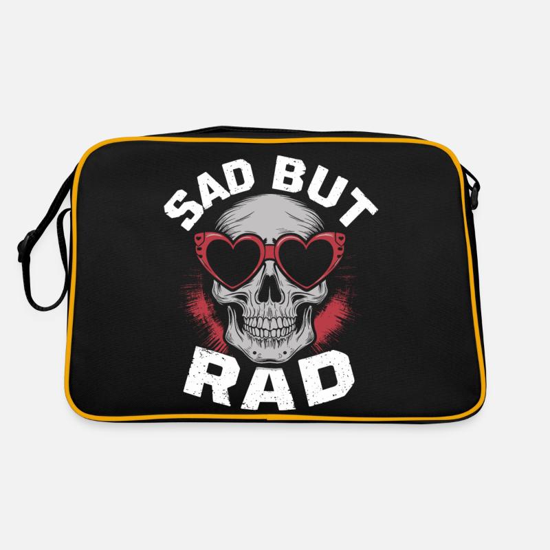 Cool goth look with depth Retro Bag