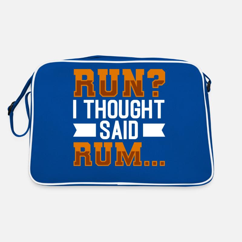 Jogging I Thought Said Rum Running Retro Bag