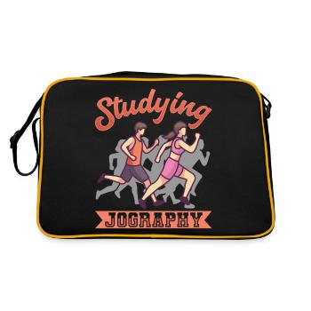 Sprint Etude Jographie Course à pied - Sac Retro - noir/or - Dos