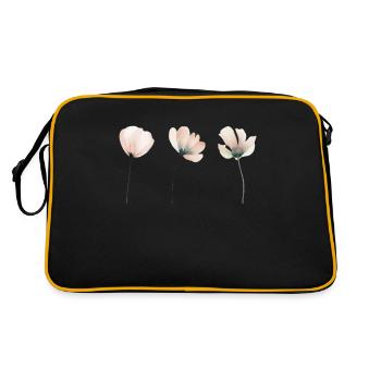 Elegante Blumen Elegant Flowers - Retro Bag - black/gold - Back