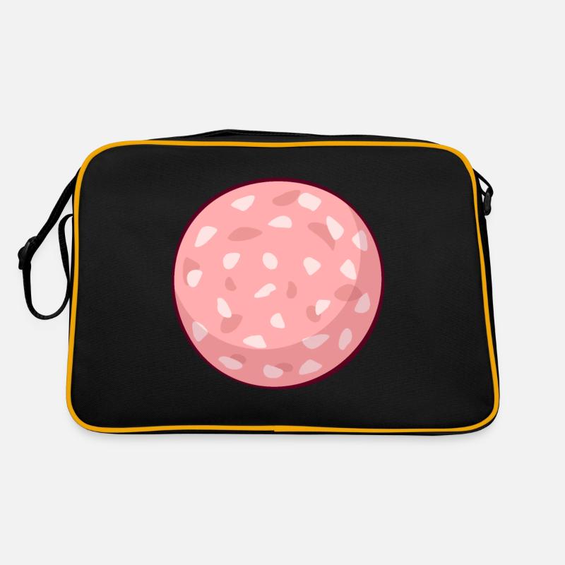 Fleischwurst Kostüm Fleischer Fleisch Wurst Retro Tasche