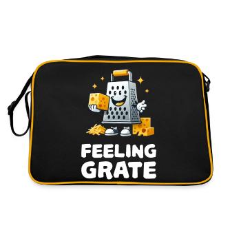 Feeling Burrs Râpe à fromage - Sac Retro - noir/or - Dos