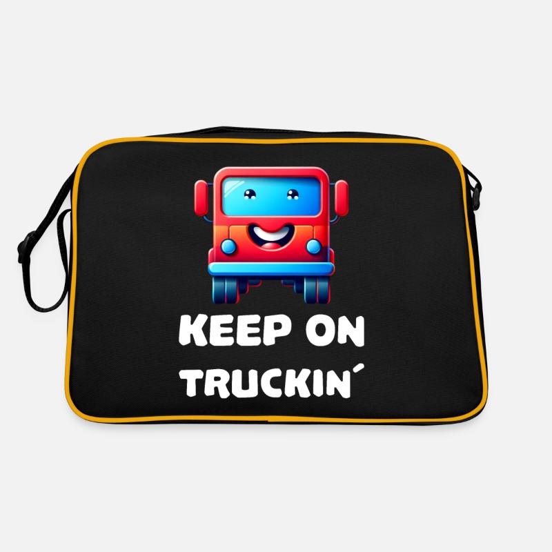 Continuez à camionner un camion mignon Sac Retro