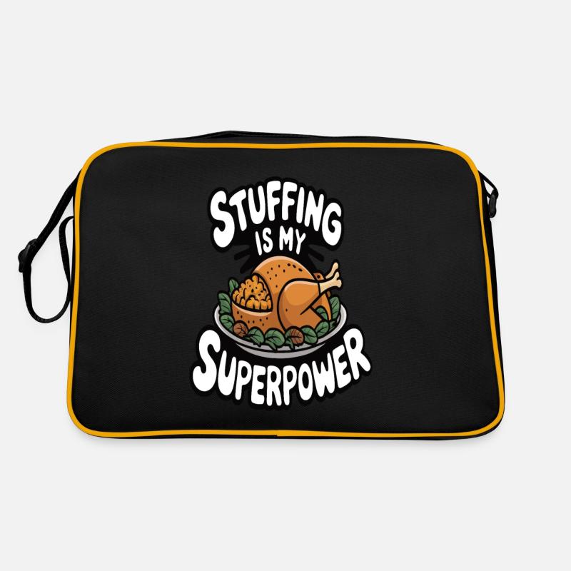 Lustiger Thanksgiving Truthahn Retro Tasche