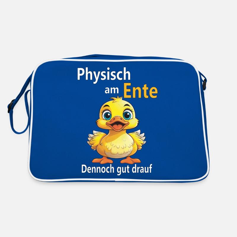 Physiquement sur le canard Sac Retro