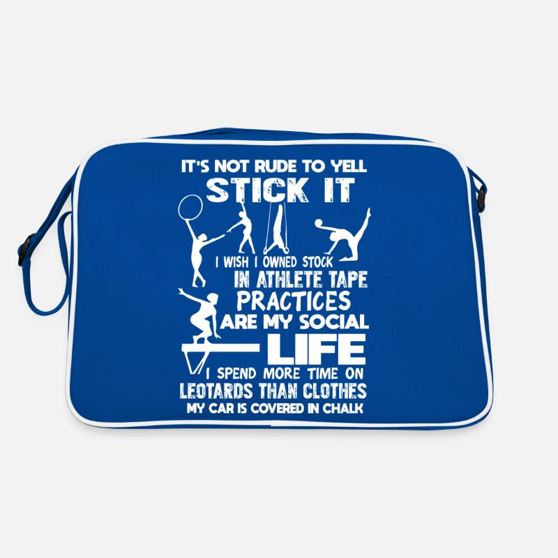 Spend More Time On Gymnastics Retro Bag