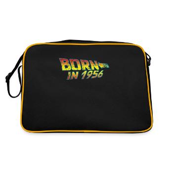 1956 Birthday Born in Back to Future - Retro Bag - black/gold - Back