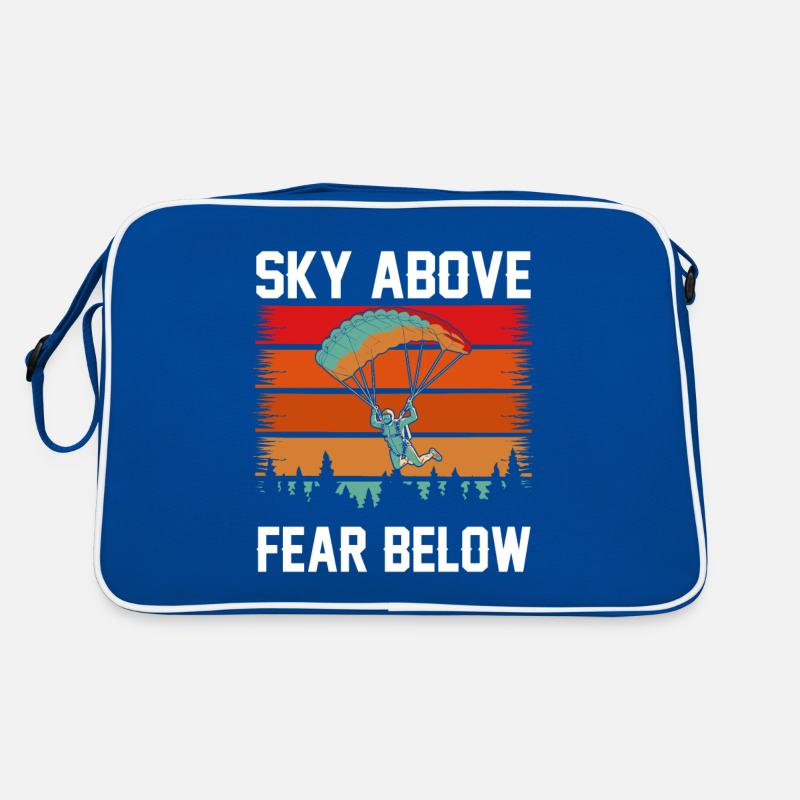 Le ciel au-dessus, la peur en bas Sac Retro