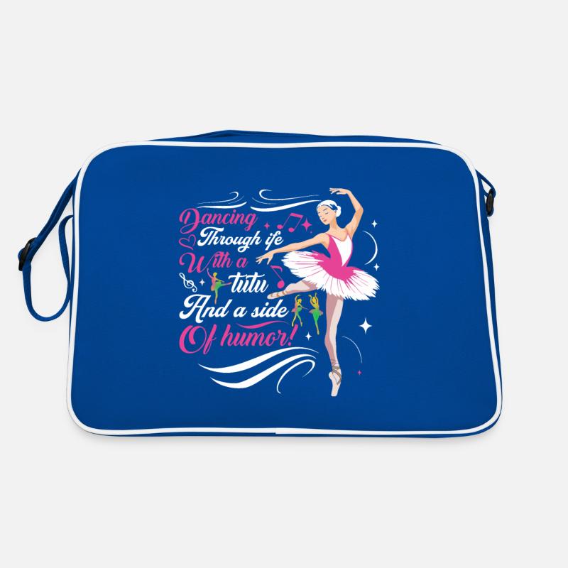 Tanzend durchs Leben – mit Tutu und einer Seite von h Retro Tasche