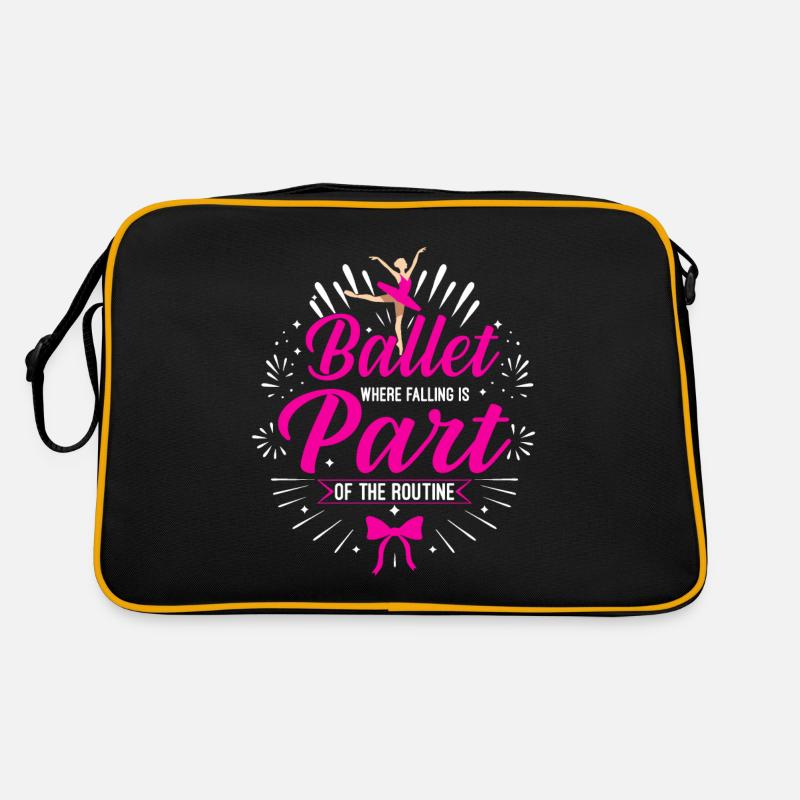 Ballet: where falling is part of the routine. Retro Bag