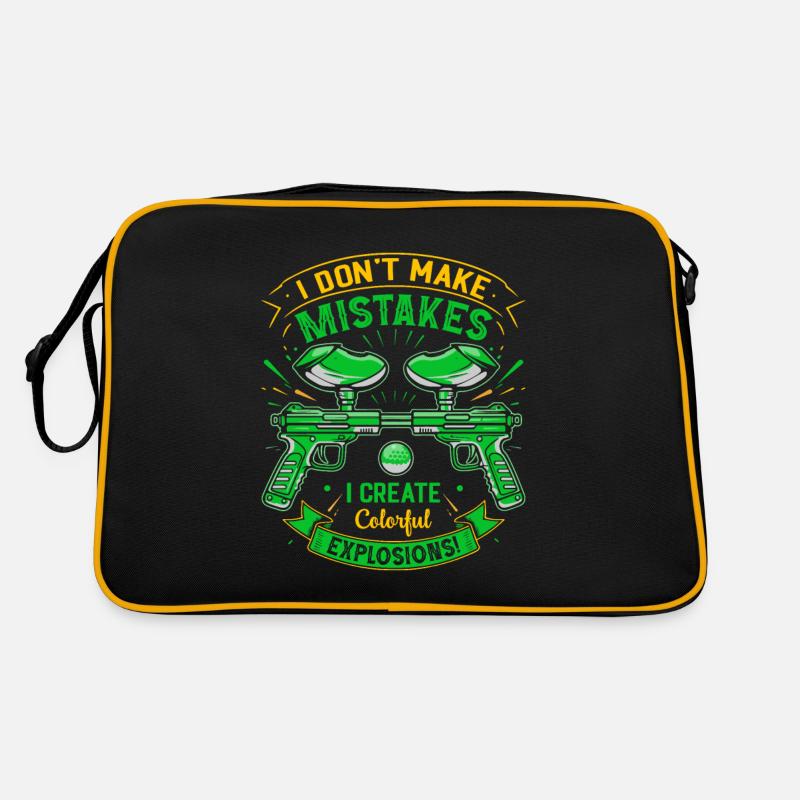 Je ne fais pas d’erreurs ; Je crée une explosion colorée Sac Retro