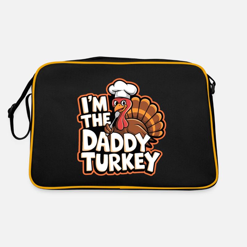 Papa Dinde Thanksgiving Sac Retro