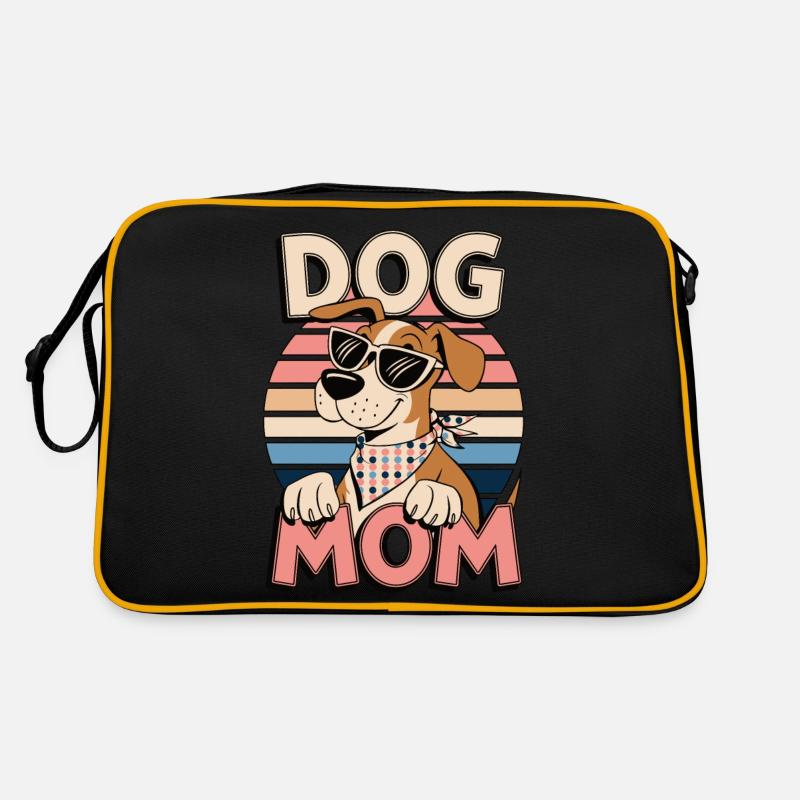 Rétro Chien Maman Aimant Chien Maman Desisign Sac Retro