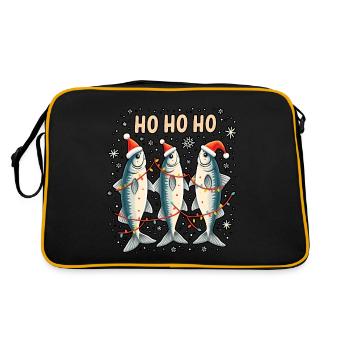 Tenue de Noël Maquereau de Noël - Sac Retro - noir/or - Dos
