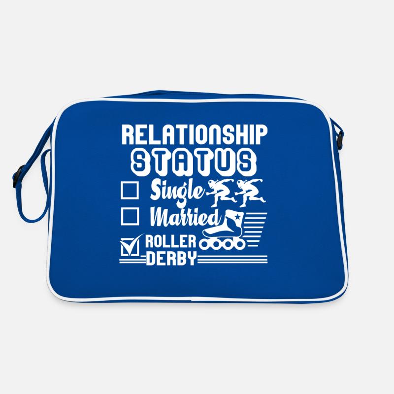 Roller Derby Relationship Status Retro Bag