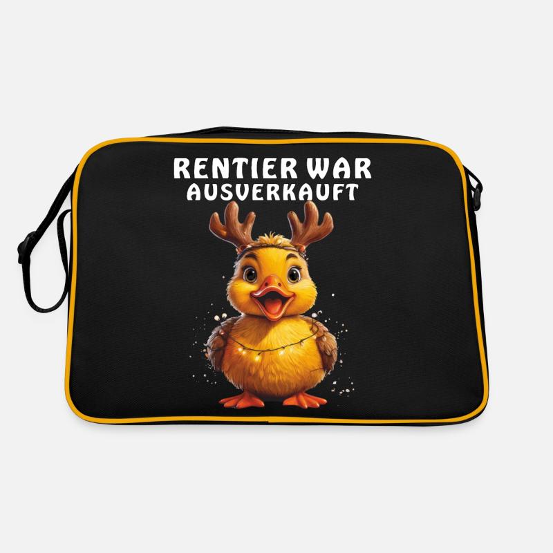 DUCK REINDEER A ÉTÉ VENDU Sac Retro