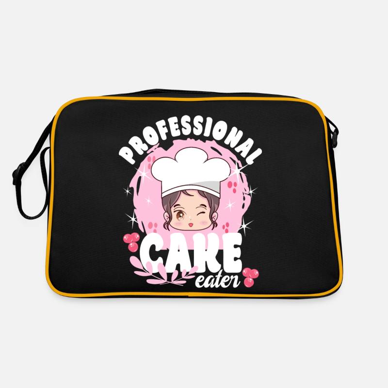Pastry Lover Professional Cake Eater Gift Retro Tasche