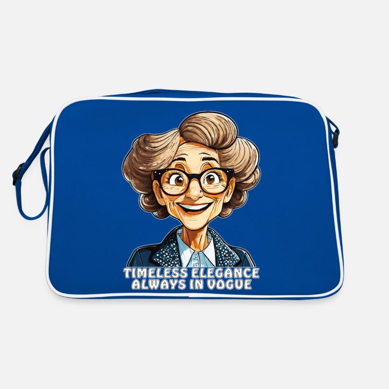 FEMME PLUS ÂGÉE ÉLÉGANCE INTEMPORELLE Sac Retro