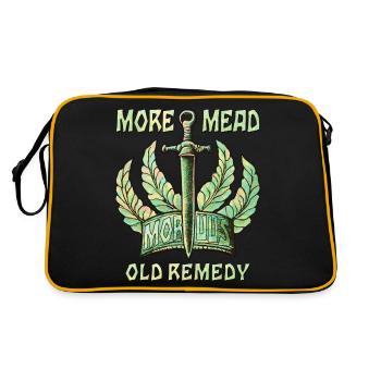 RENAISSANCE SCHWERT MORE MEAD - Retro Tasche - Schwarz/Gold - Hinten