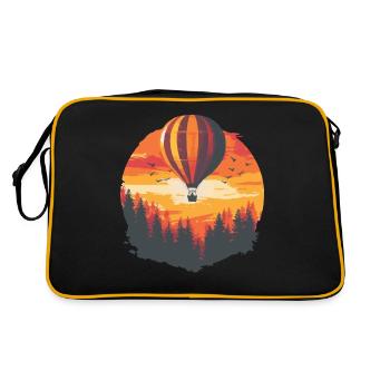 Montgolfière Sunset Adventurer - Sac Retro - noir/or - Dos
