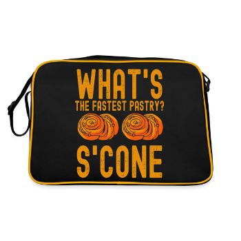 Baker Cuisson la plus rapide des scones de pâtisserie - Sac Retro - noir/or - Dos