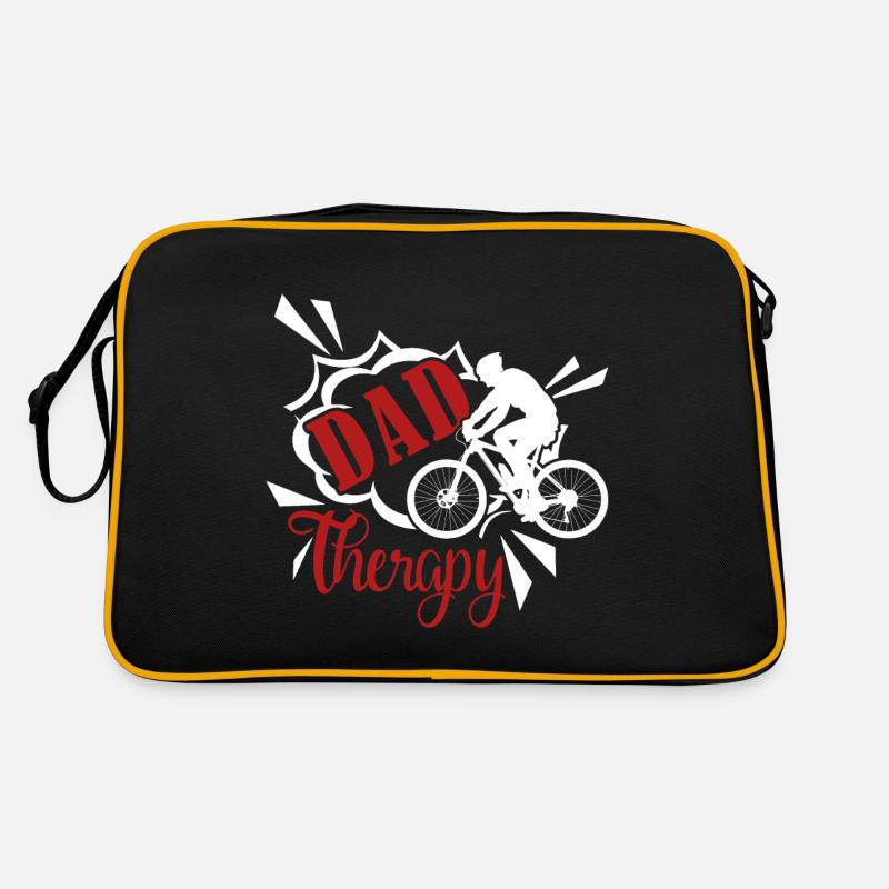 Bicycle Dad Therapy Retro Bag