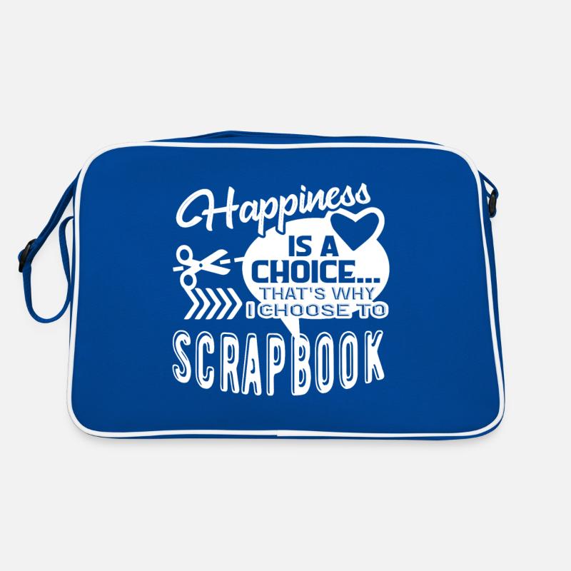 Scrapbook I Choose Scrapbook Retro Bag