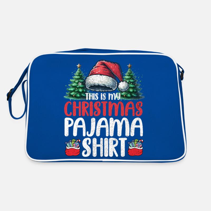 Dormez paresseux Père Noël C’est mon pyjama de Noël Sac Retro