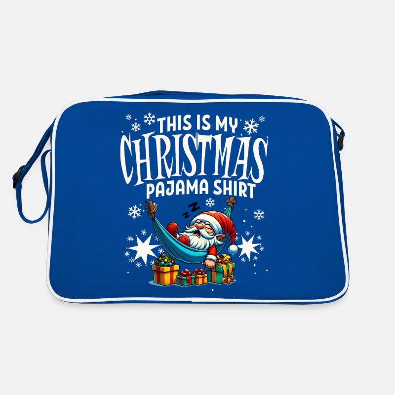Dormez paresseux Père Noël C’est mon pyjama de Noël Sac Retro