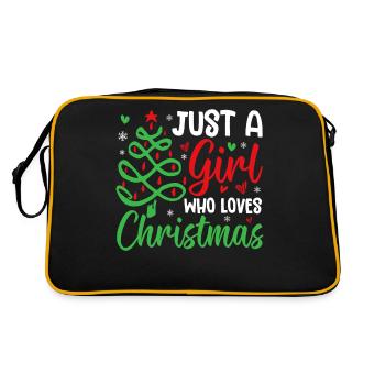 Juste une fille qui aime Noël Sister Holiday - Sac Retro - noir/or - Dos