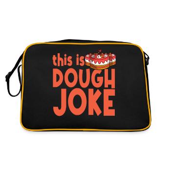 Patissier This Is Dough Joke Baking - Retro Bag - black/gold - Back