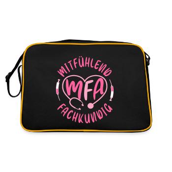 MFA Compassionate Medical Assistant - Retro Bag - black/gold - Back