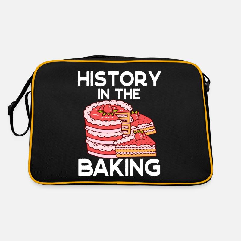 Geschichte Im Backen Patissier Backen Retro Tasche