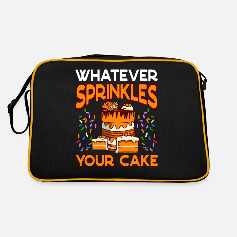 Whatever Sprinkles Your Cake Baking Retro Bag