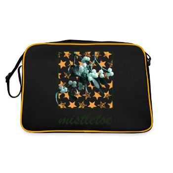 Flore et faune Plantes de gui - Sac Retro - noir/or - Dos